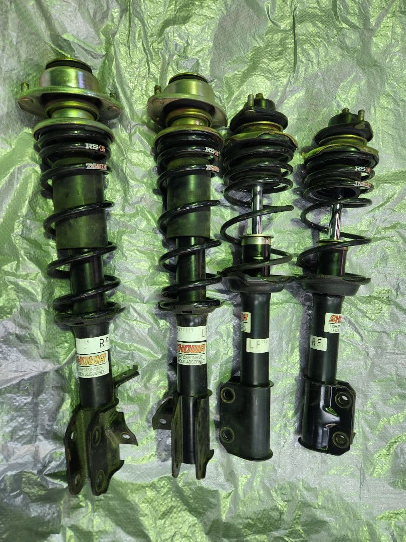 RA1 RA2 プレオ SHOWA ショーワ ショック　RSR ダウンサス