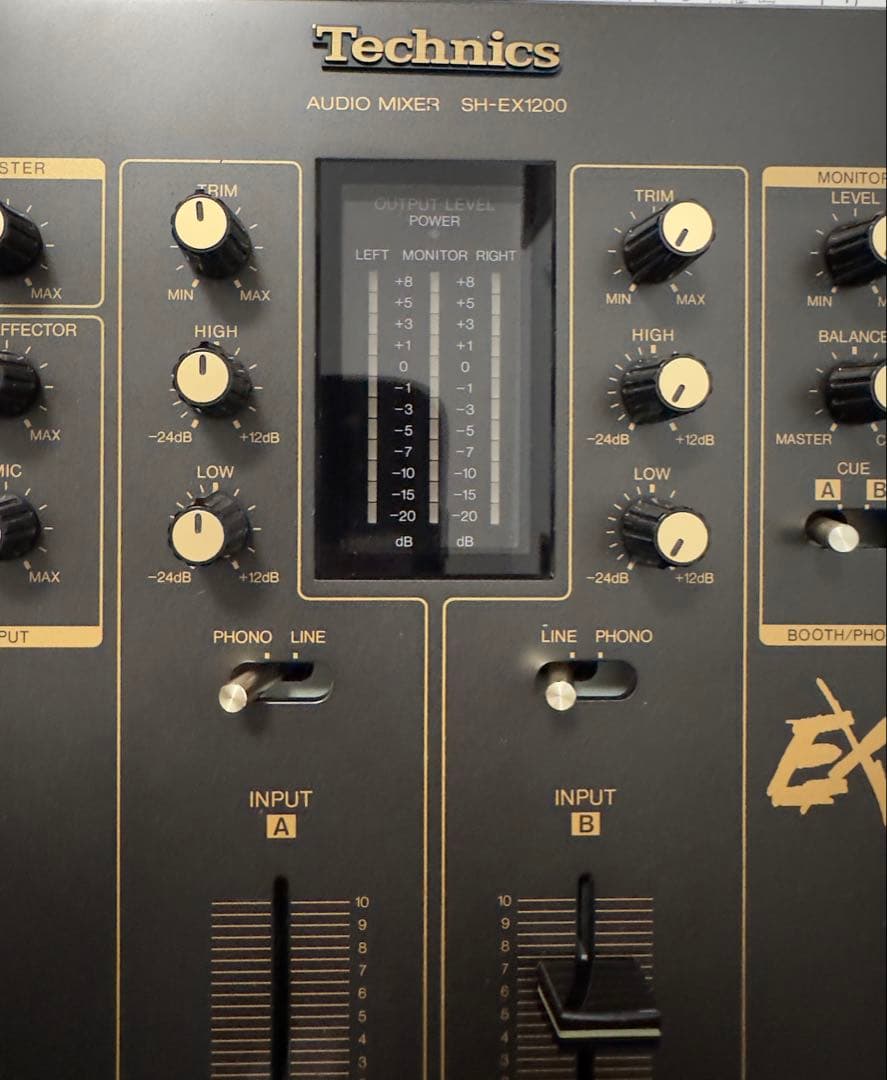 Technics　DJミキサー　SH-EX1200