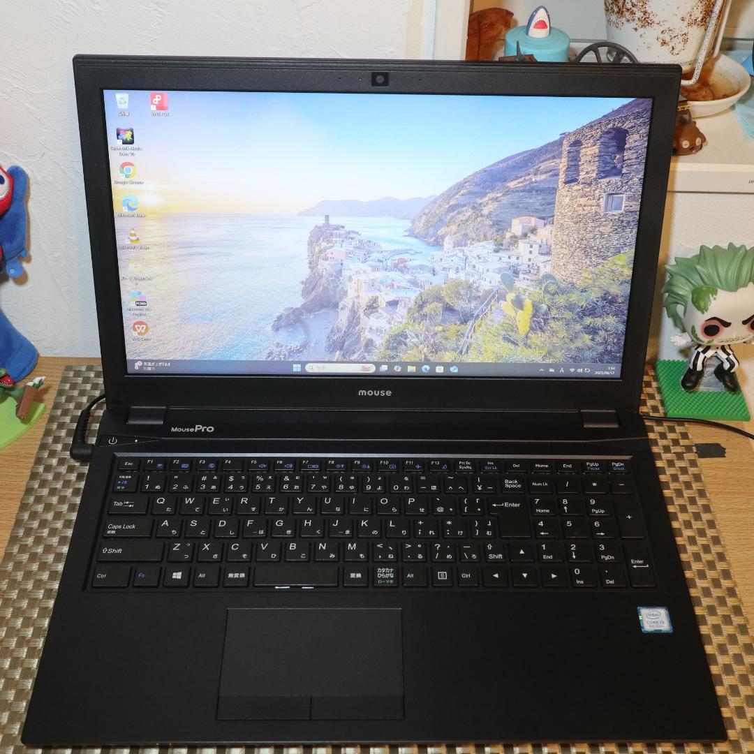 Win11公式対応8世代Corei3/メ8/SSD+HDD/FHD/無線/カメラ