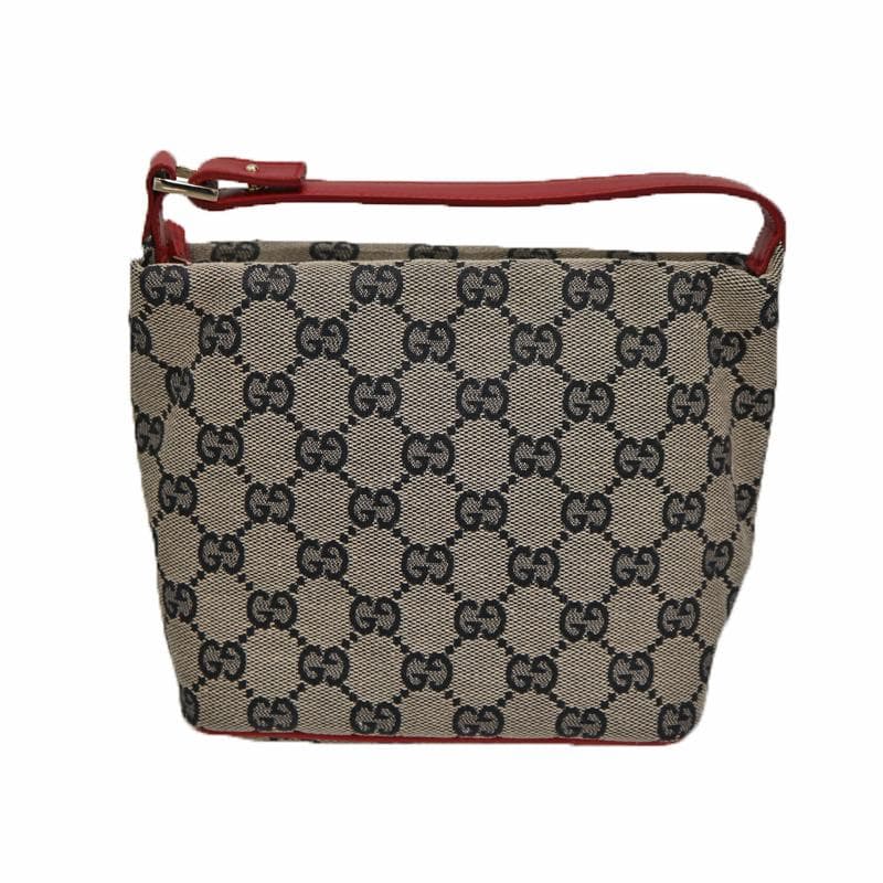 グッチ アクセサリーポーチ GGキャンバス 赤 039.1147 ミニバッグ