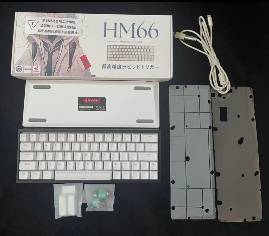 HM66ゲーミングキーボード Tofu60 Redux Case Black