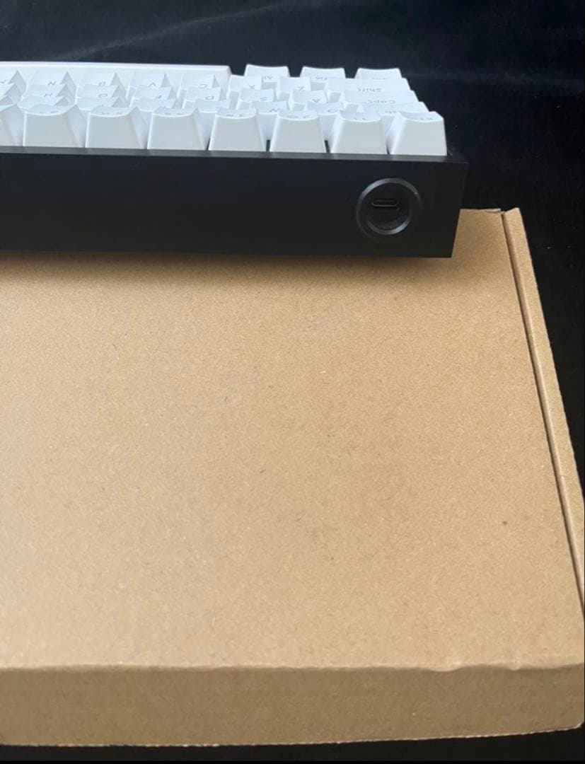 HM66ゲーミングキーボード Tofu60 Redux Case Black