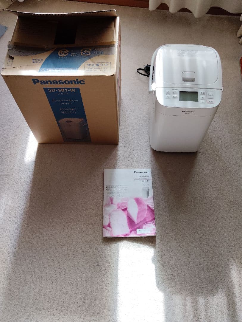 Panasonic ホームベーカリー SD-SB1-W 2021年製