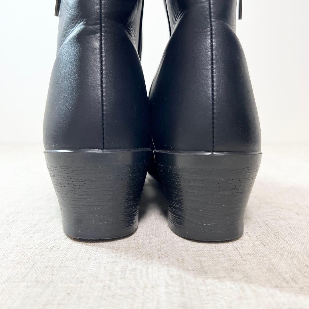 極美品★TOP DRY ショートブーツ ゴアテックス サイドジップ 3E 幅広