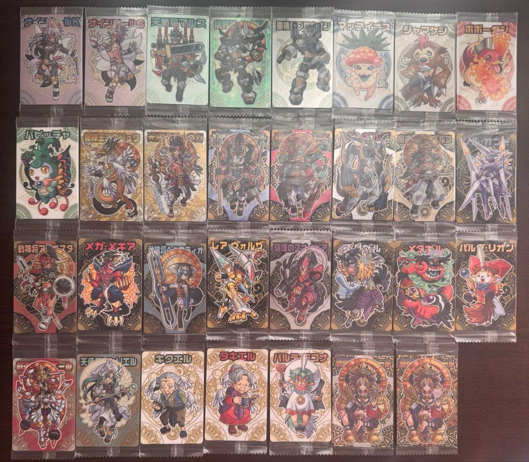 神羅万象チョコ　第3章第1弾〜第4弾コンプ