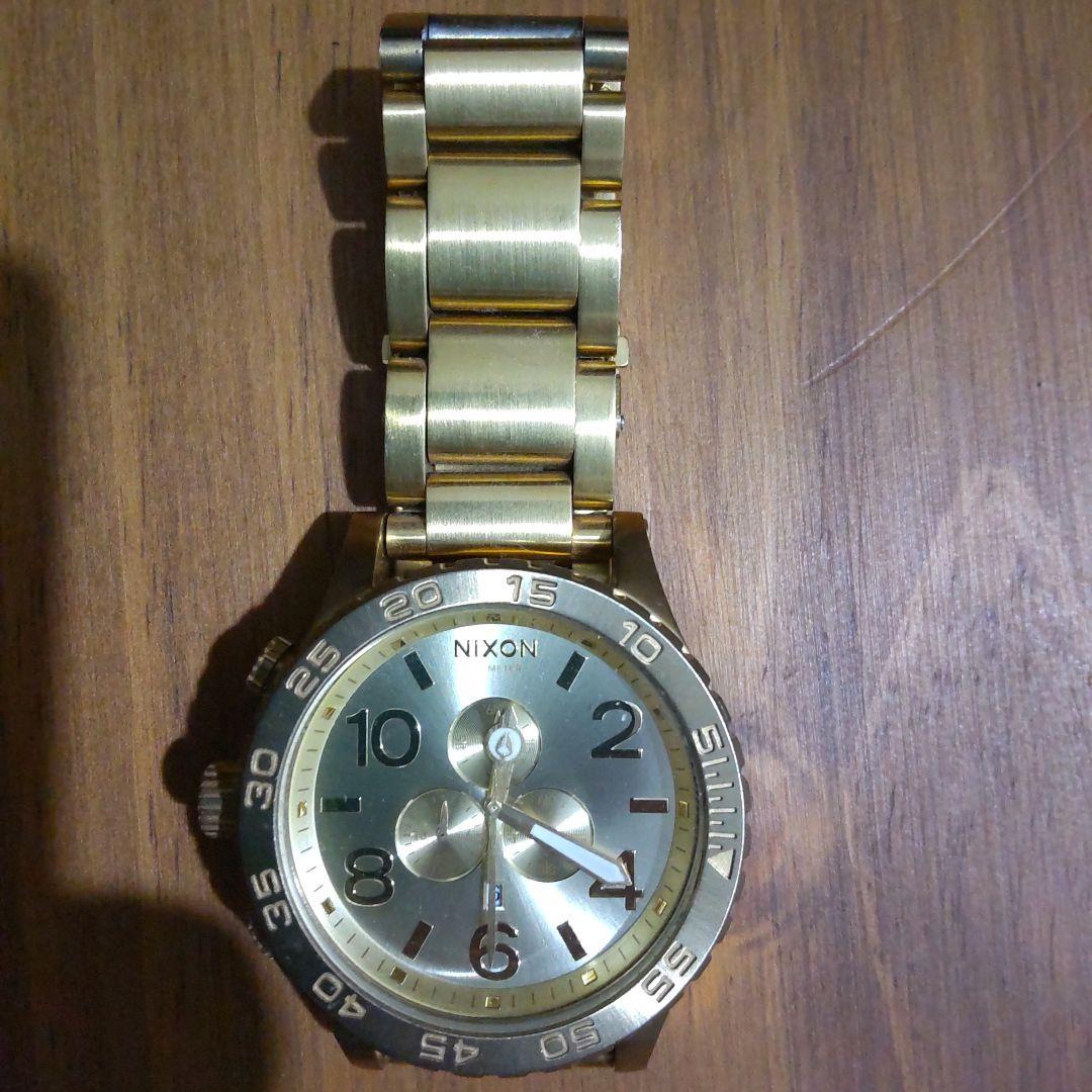 NIXON アナログ時計セット ゴールド シルバー ブラック