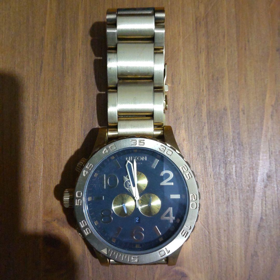 NIXON アナログ時計セット ゴールド シルバー ブラック