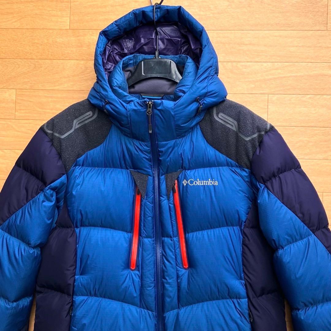 L コロンビア ダウンジャケット ダウン ダウンパーカ オムニウィンド