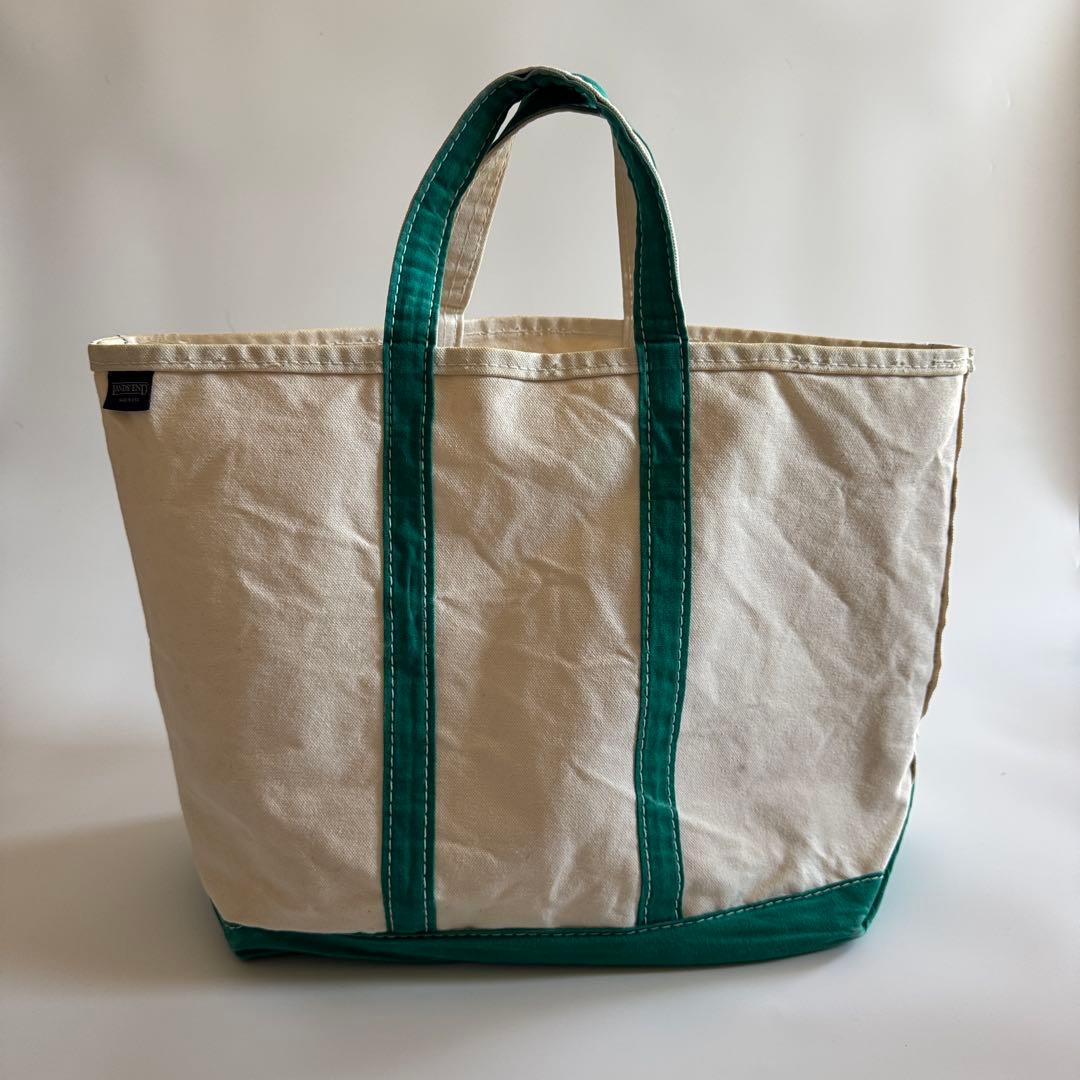 80s LANDS‘ END ランズエンド トートバッグ ラージ グリーン