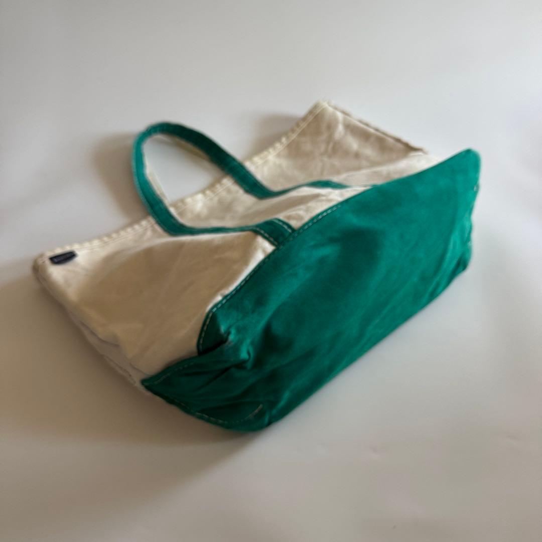 80s LANDS‘ END ランズエンド トートバッグ ラージ グリーン