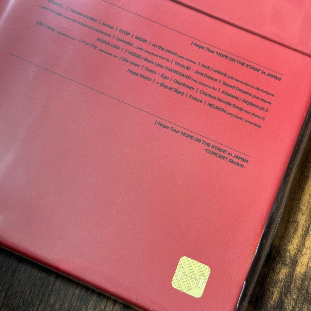 K-POP・アジア HOPE ON THE STAGE - J-HOPE JAPAN Blu-ray