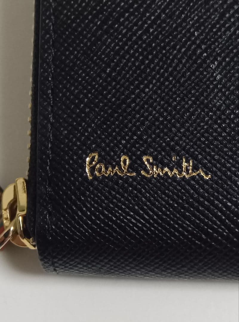 黒刻出品です！！ポール・スミス 長財布 黒 未使用品