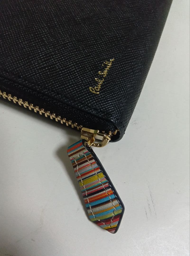 黒刻出品です！！ポール・スミス 長財布 黒 未使用品