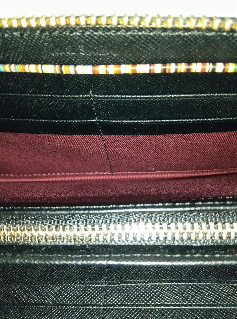 黒刻出品です！！ポール・スミス 長財布 黒 未使用品