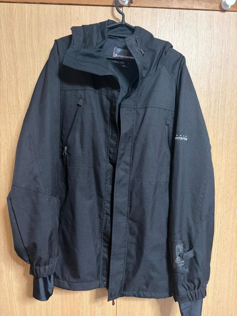 PONTAPES スノボウェア グローブ付上下セット メンズ Lサイズ