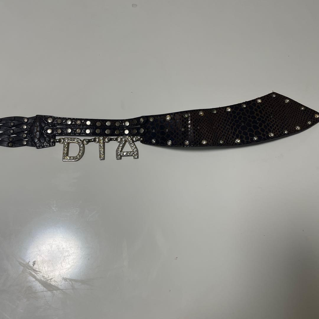 激レア】【即完売】y2k d.i.a. クロコベルト