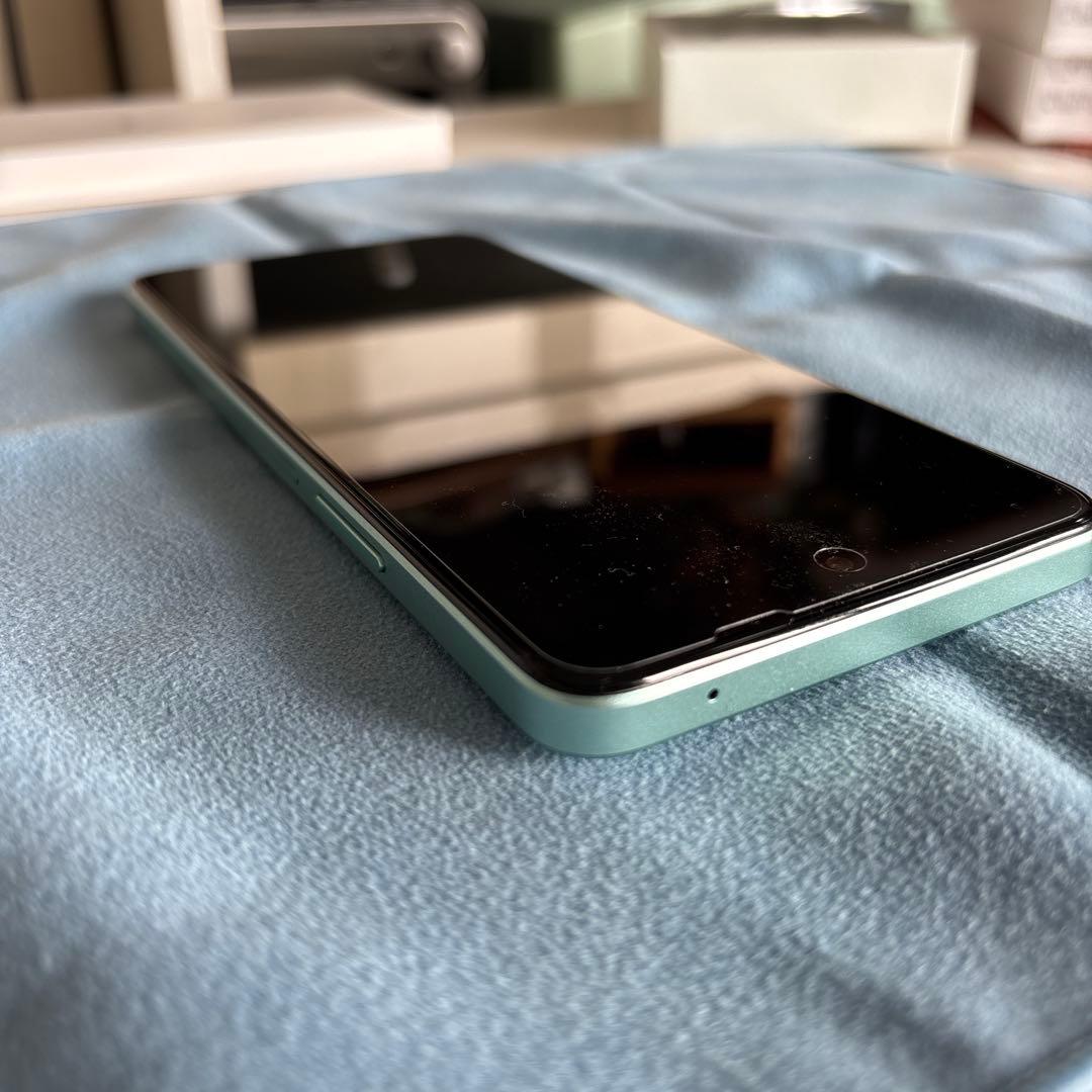 oppo A79 5G新品未使用グローグリーンおまけ付き新品未使用クリアケース