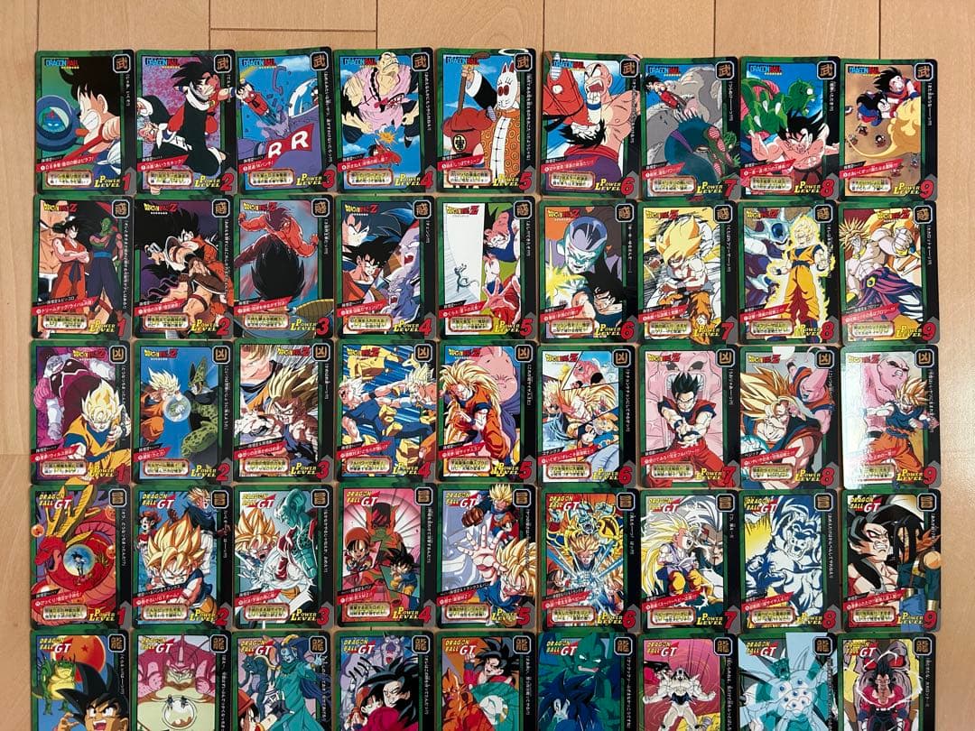 【レア】ドラゴンボール カードダス 80枚 まとめ売り（セミコンプ）