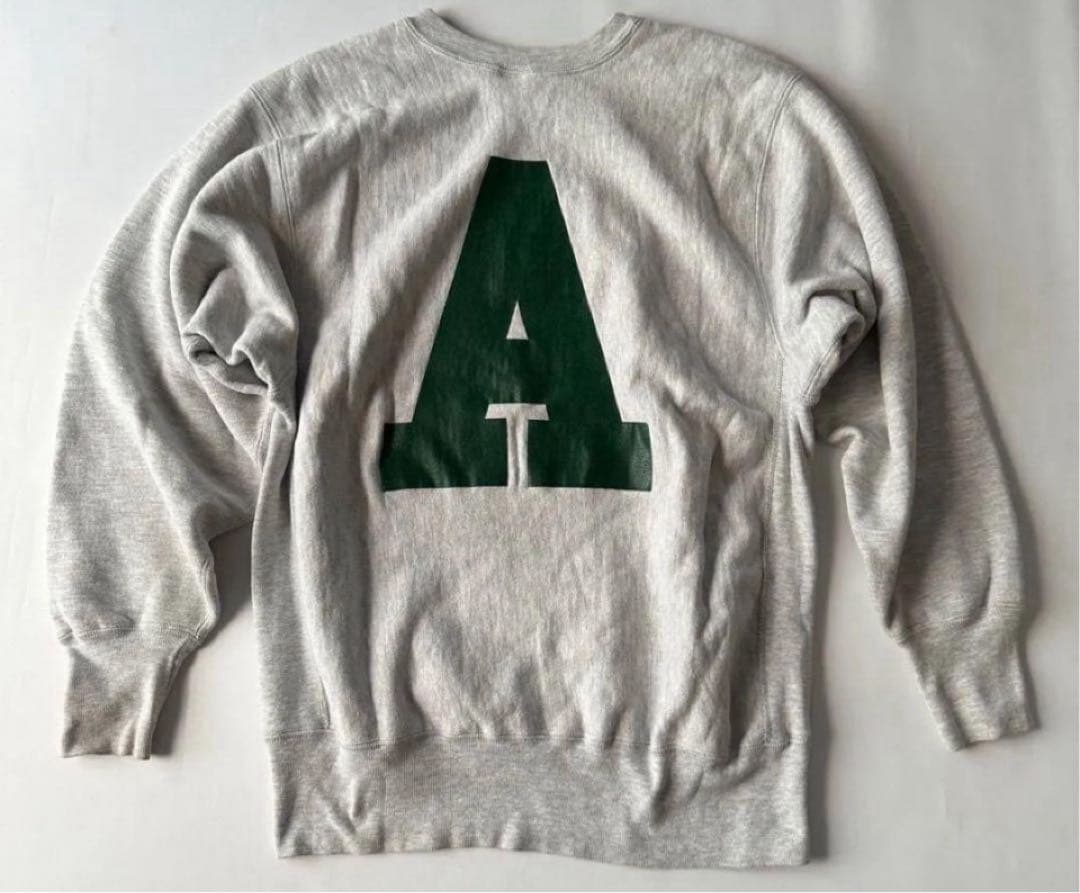 90s USA製　『A』reverse weave スウェット　XL