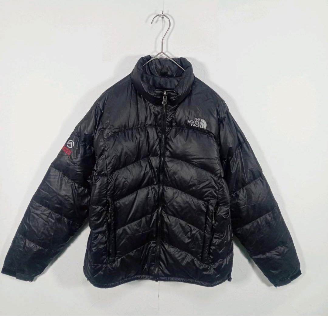 THE NORTH FACE ブラック ダウンジャケット サミットシリーズ　M