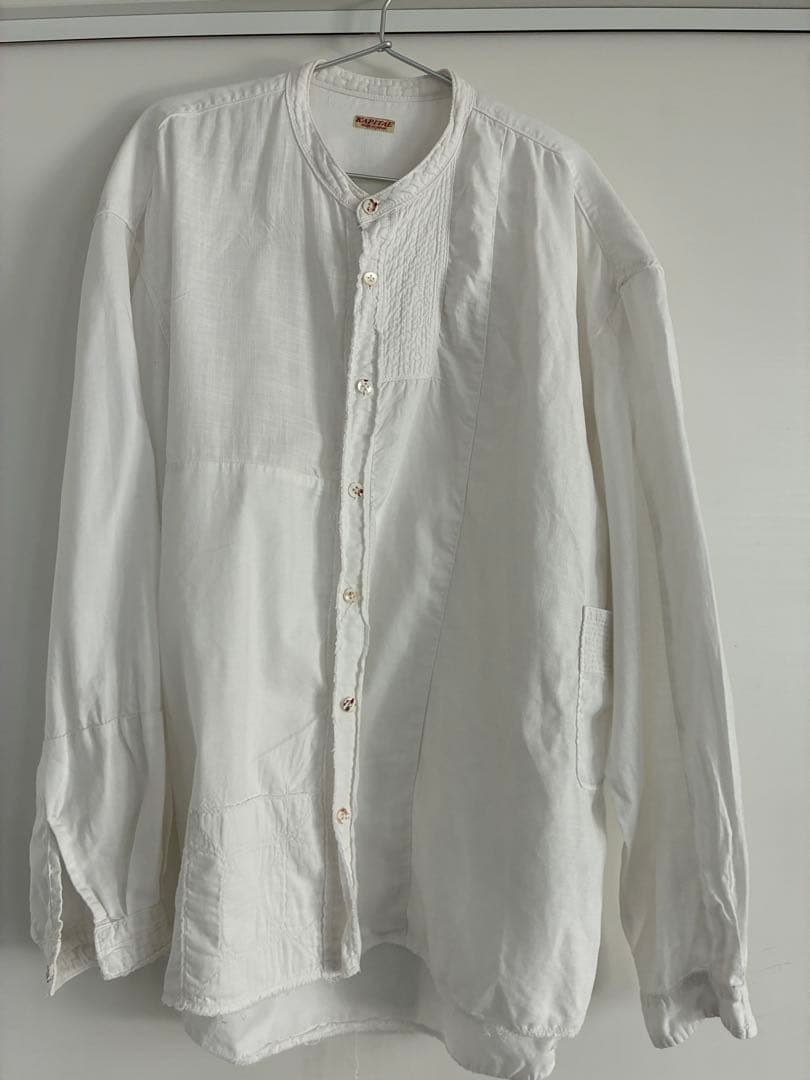 【限定お値引き】KAPITAL リネンパッチワークカトマンズシャツ長袖 3