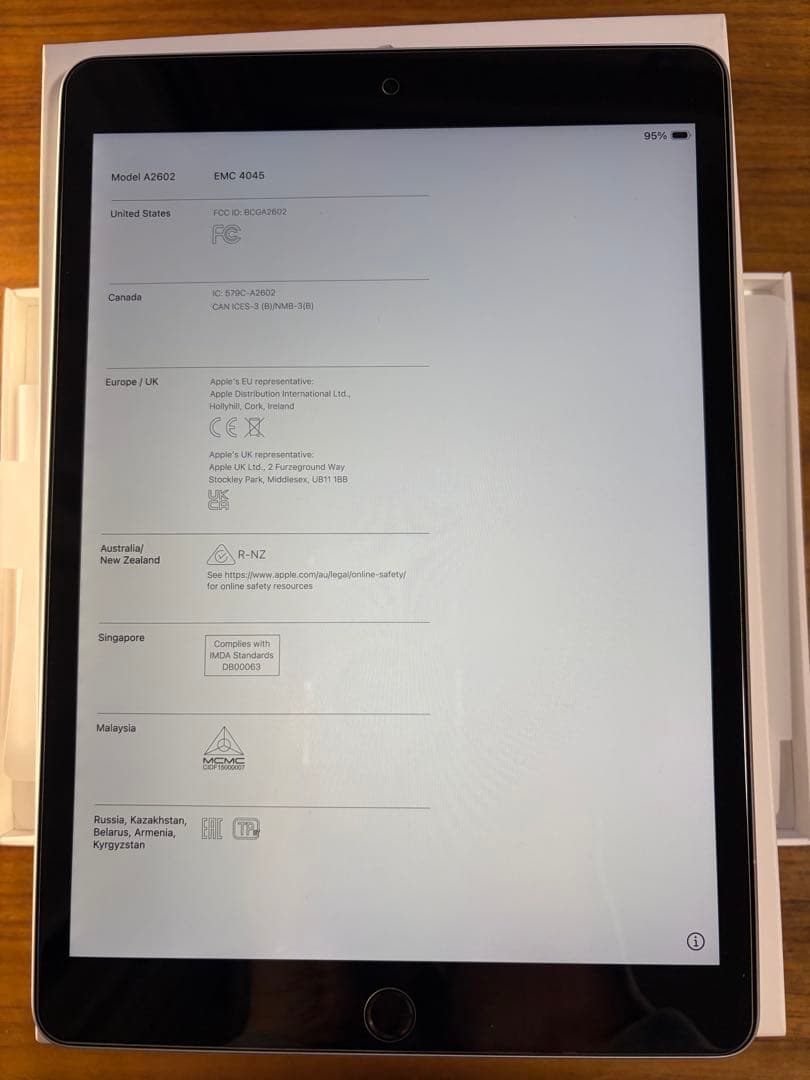 Apple iPad (第9世代) A2602 Wi-Fiモデル
