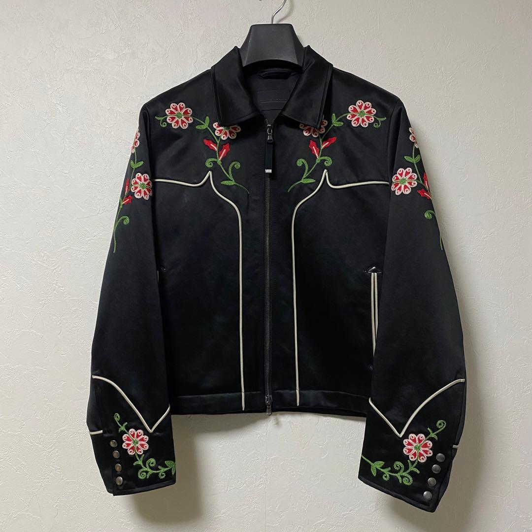 DIESEL BLACK GOLD ウエスタン ブルゾン 刺繍 ジャケット 短丈