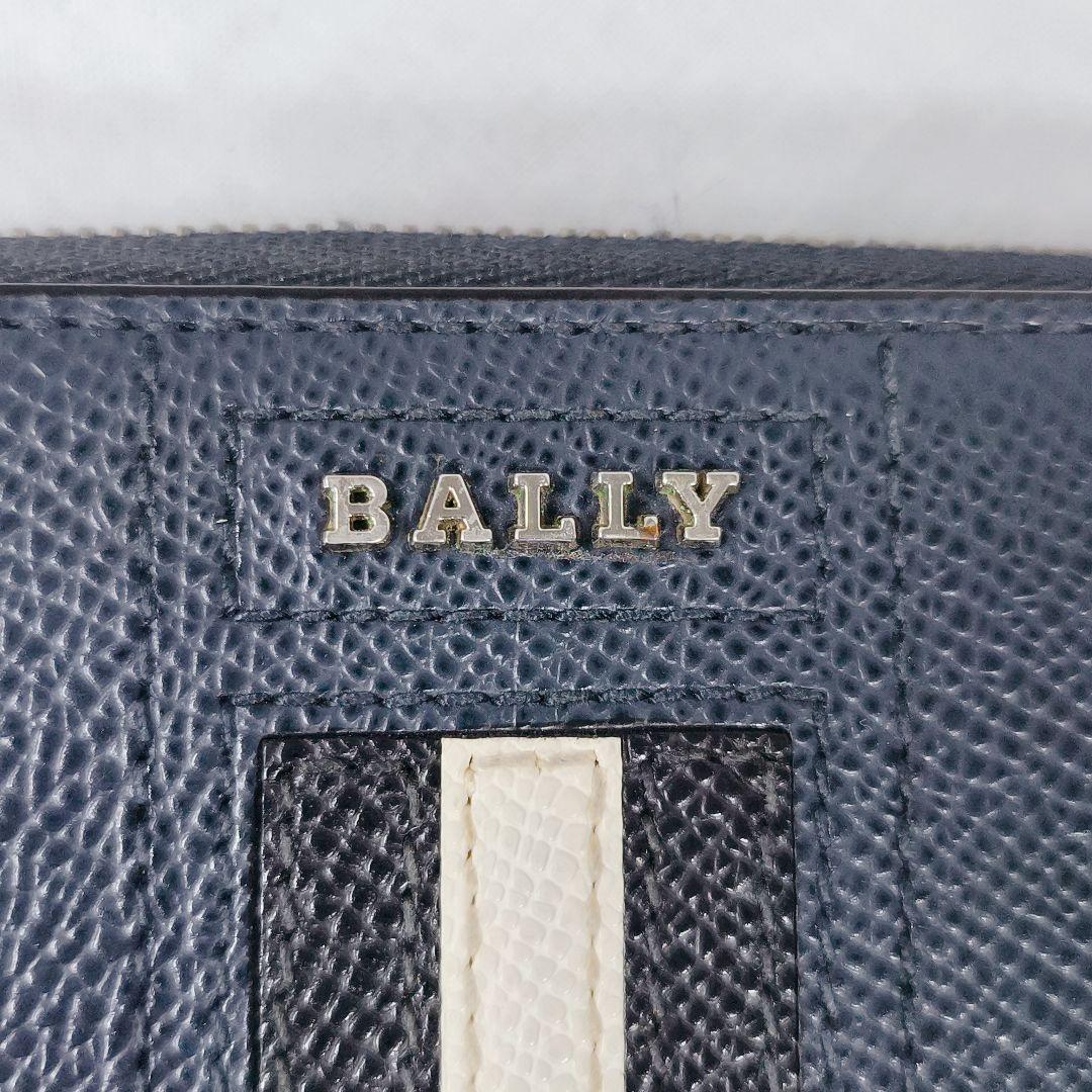 極美品✨️ BALLY　バリー　フルレザー　ラウンドファスナー　ケース