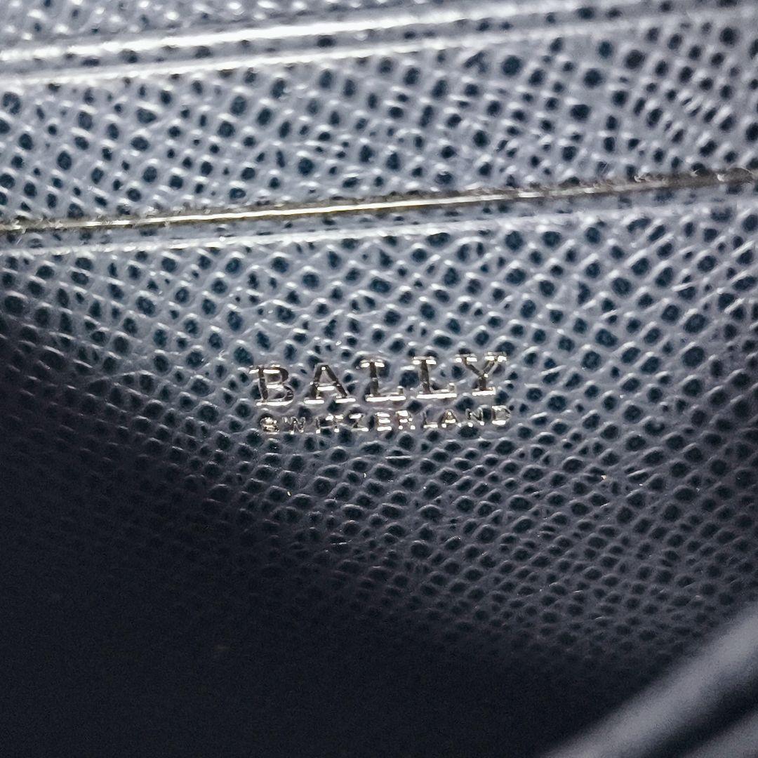 極美品✨️ BALLY　バリー　フルレザー　ラウンドファスナー　ケース