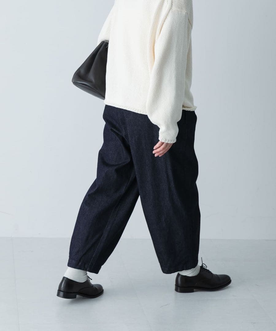 かぐれ　デニムクロップドパンツ　【今季、未使用】