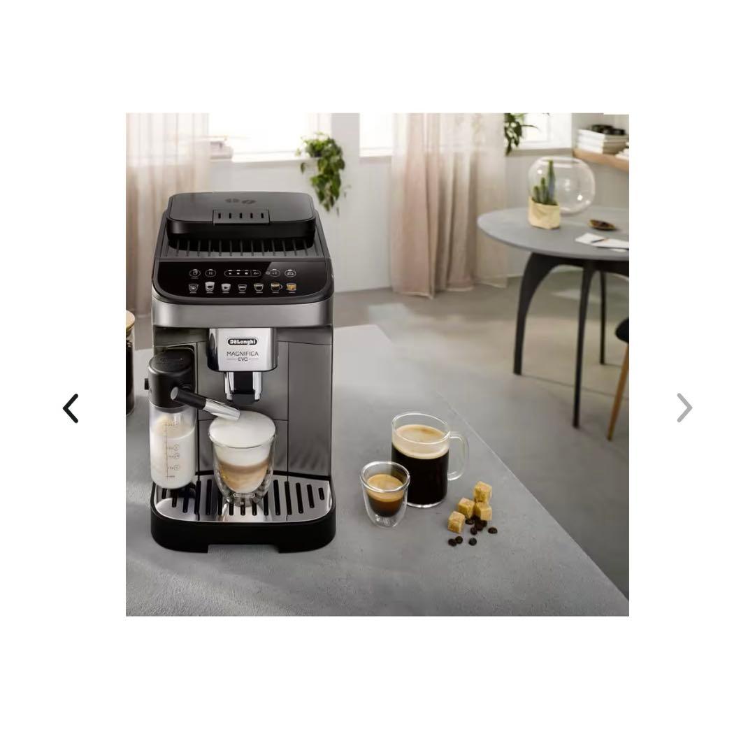 デロンギ　マグニフィカ イーヴォ 全自動コーヒーマシン ブラック