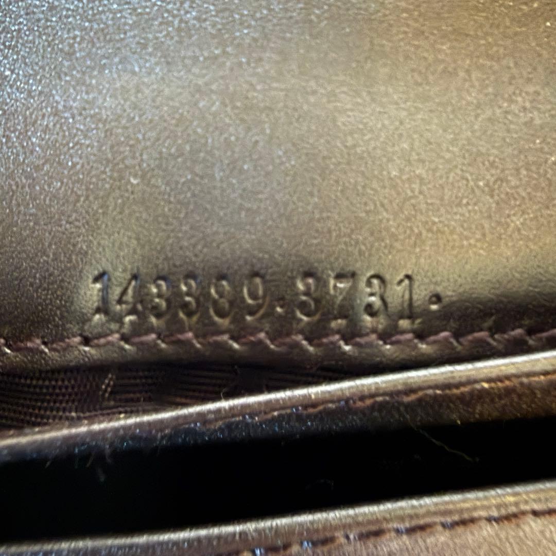 美品 GUCCIグッチ GG柄キャンバス 財布