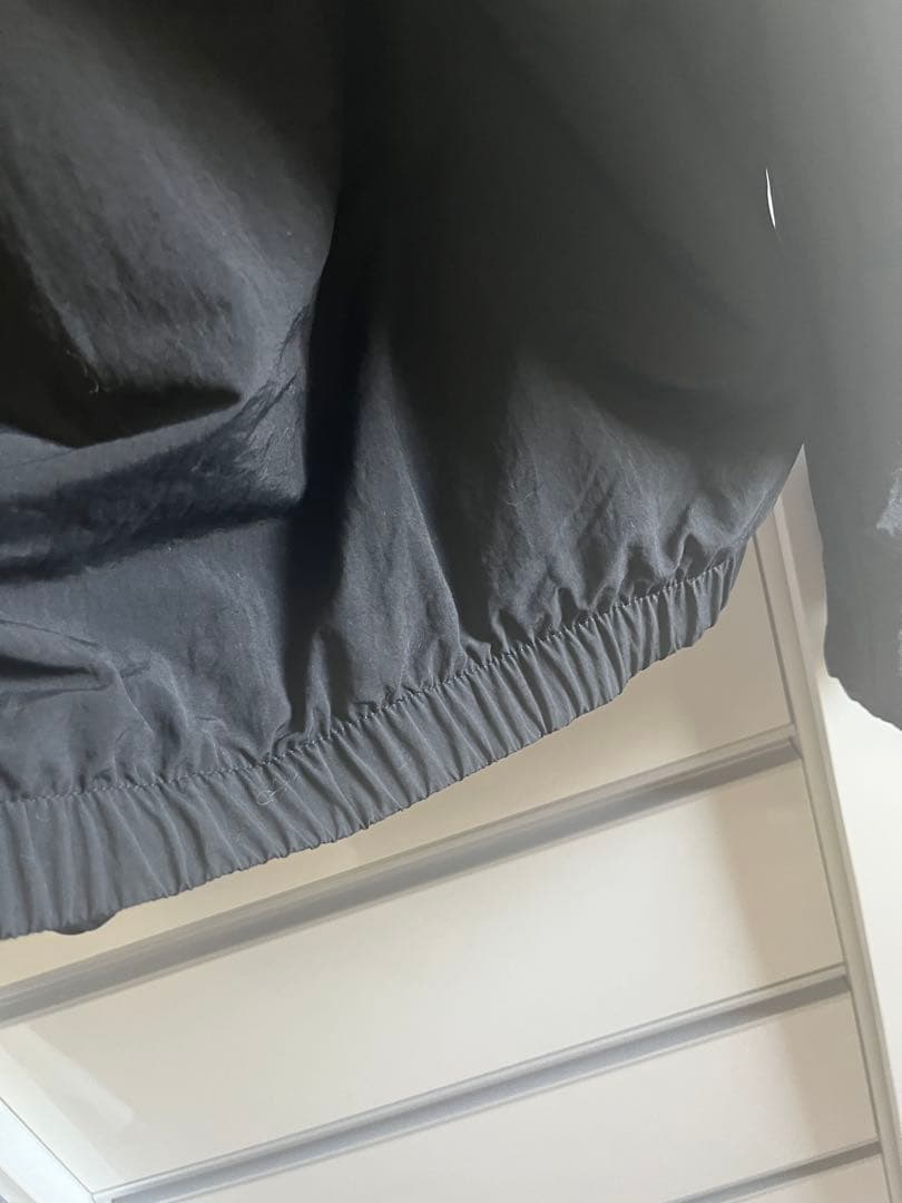 ○美品○Jordan ブラック ハーフジップナイロンジャケットM