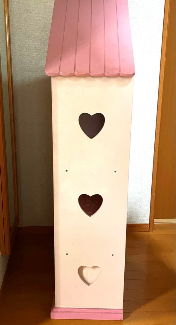 平成レトロ　マザーガーデン　野いちご 棚　家具　本棚　木のおうち型 豪華おまけ付