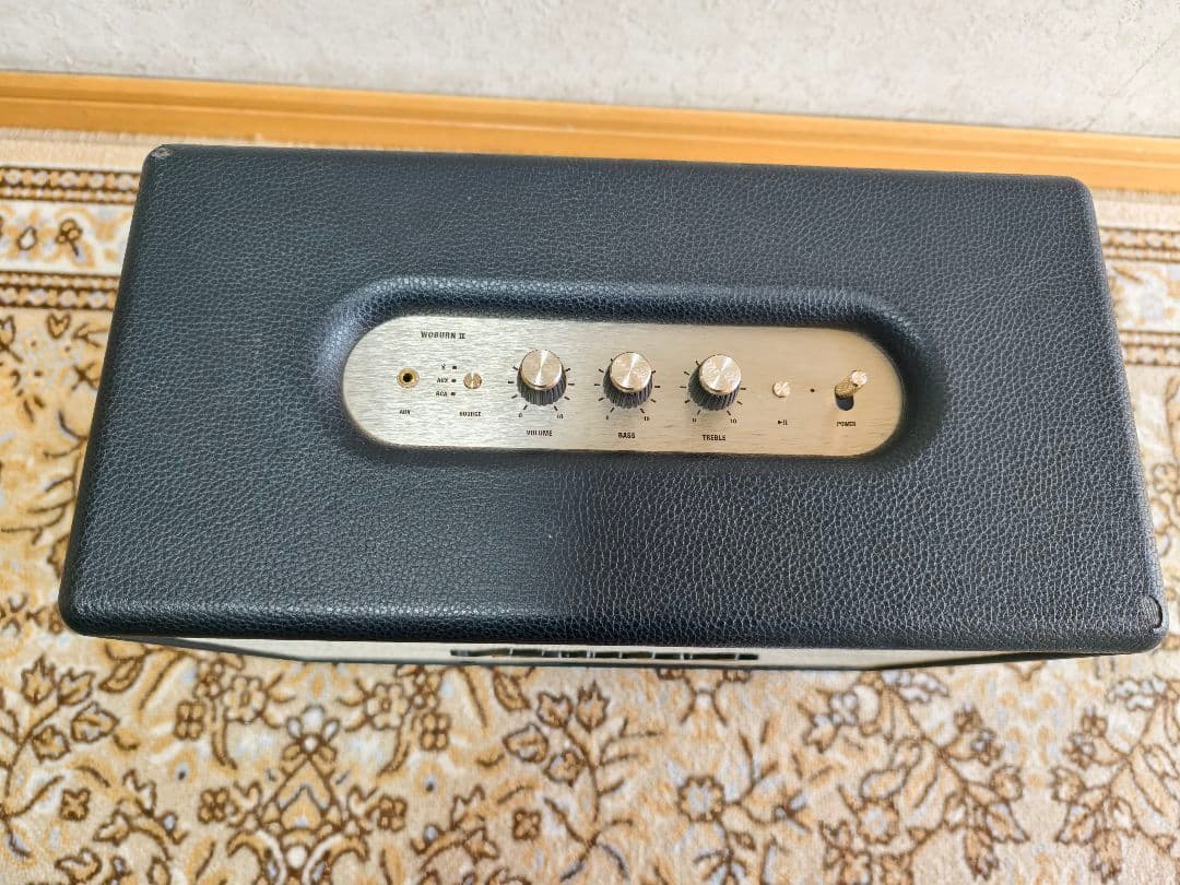 Marshall Woburnll ブラック ワイヤレススピーカー