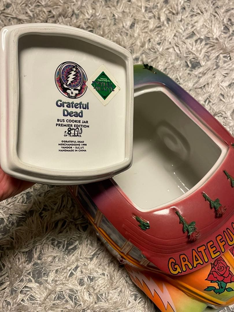 Mです。Grateful Dead グレイトフルデッド クッキージャーバス