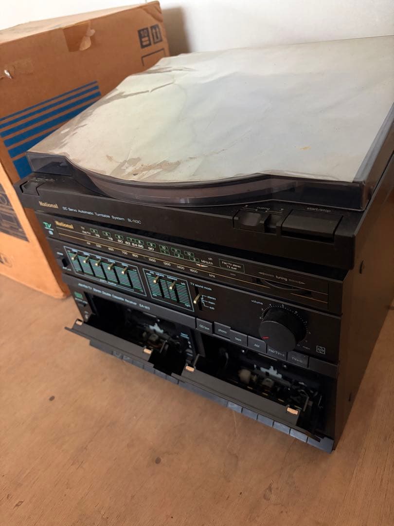 National SG-W3 ダブル　カセット　ステレオ　ミュージック　システム