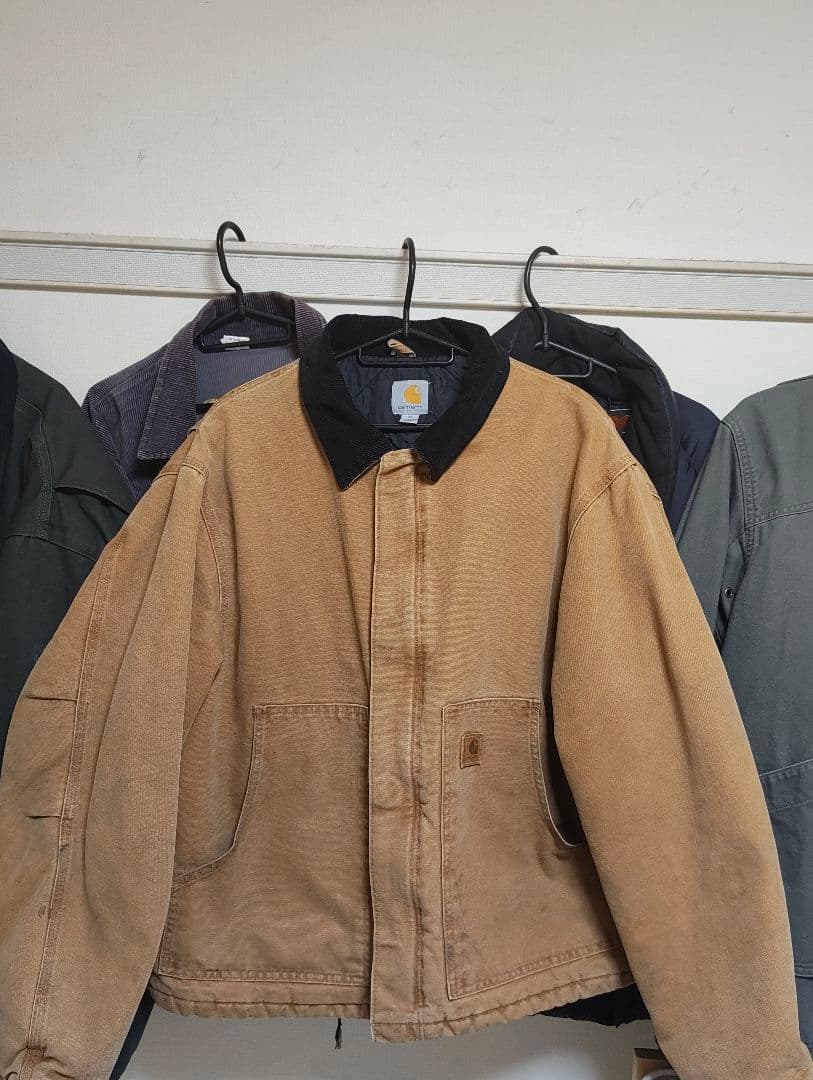ダ*ゴ様 carhartt トラディショナルジャケット BRN j22 XL 希