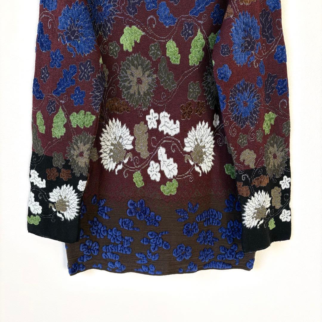 KENZO ケンゾー ニット セーター 花柄 刺繍 ベネカ期 イタリア製