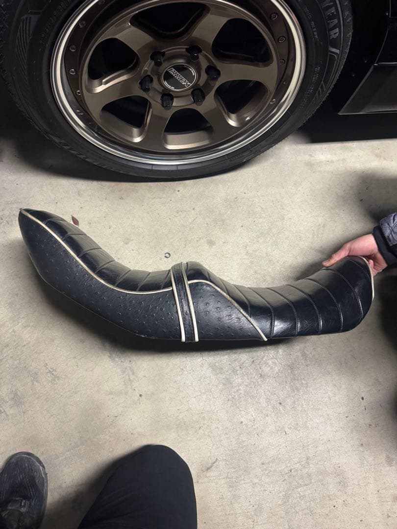 zrx400 チョビさん　3段シート