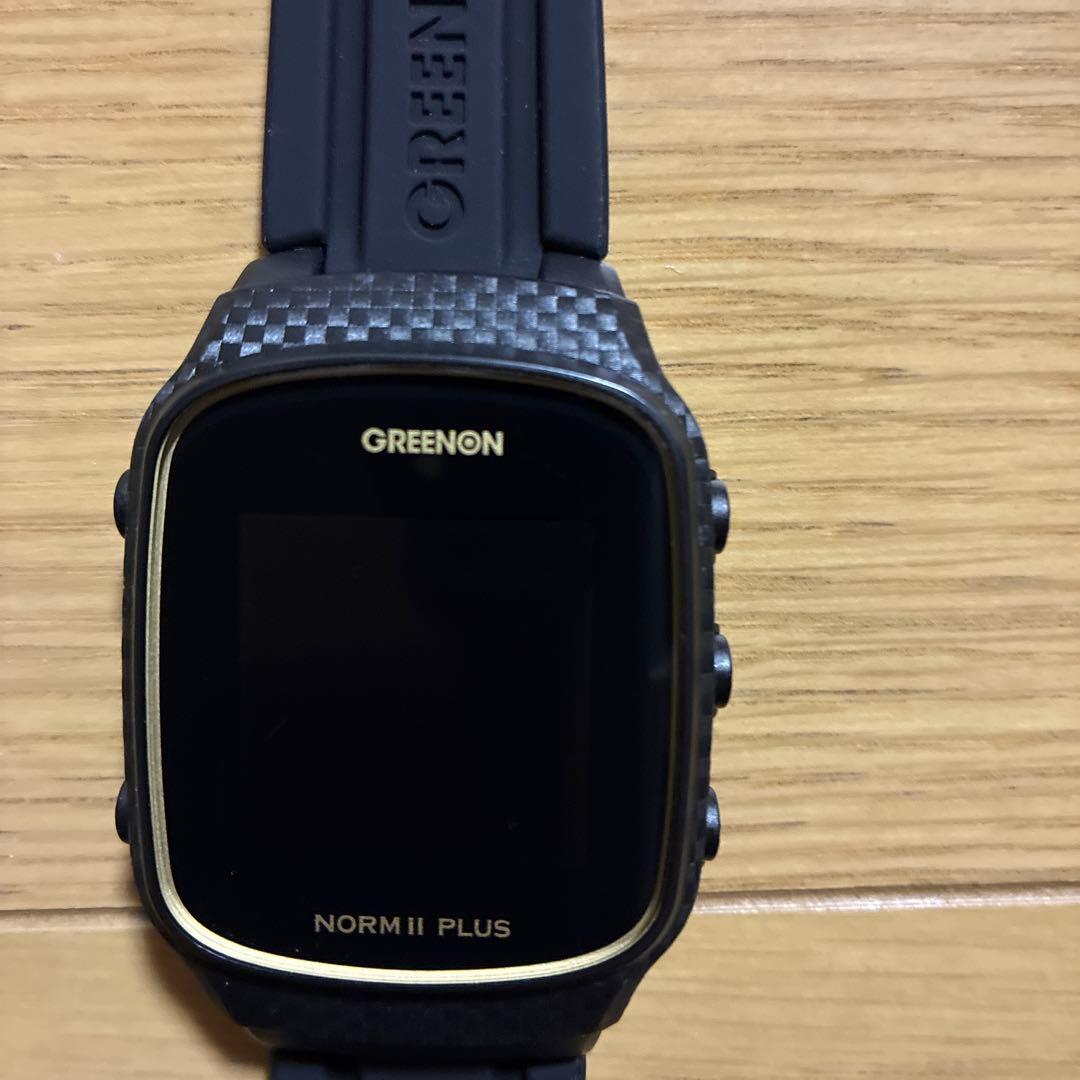 【美品】ゴルフ距離計ウォッチ　NORM Ⅱ PLUS