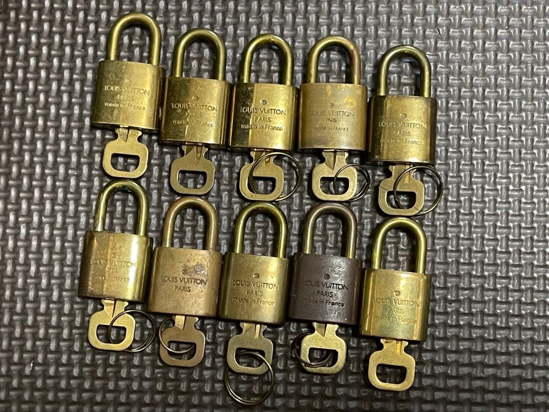 本物　ルイ・ヴィトン パドロック 10個セット 確認済み