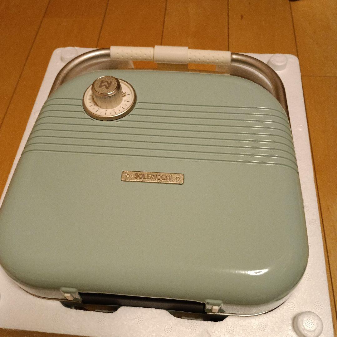 SOLEWOOD ミントグリーン ホットサンドメーカー