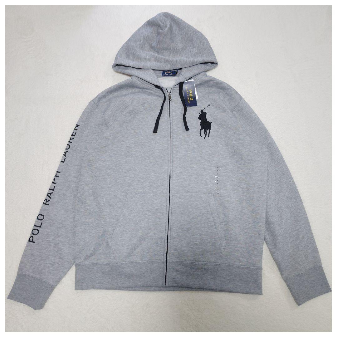 未使用 タグ付 POLO ポロ ラルフローレン ジップアップ パーカー XL