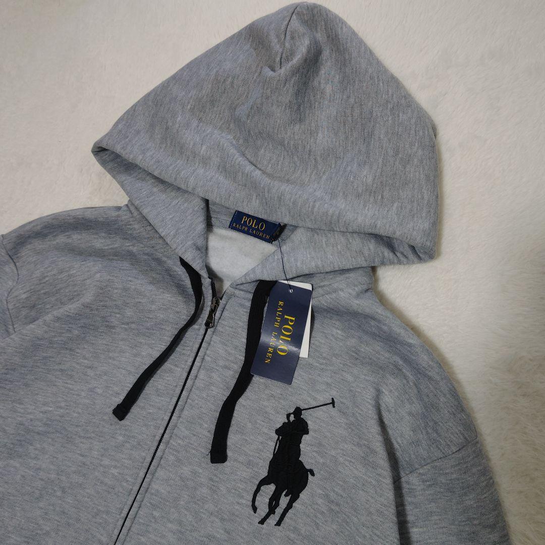 未使用 タグ付 POLO ポロ ラルフローレン ジップアップ パーカー XL