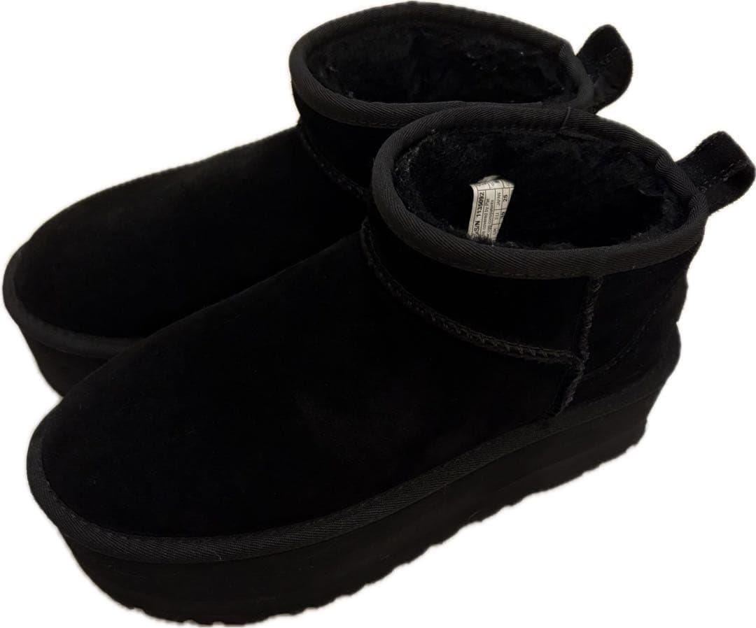 UGGムートンブーツ クラシックウルトラミニプラットフォーム