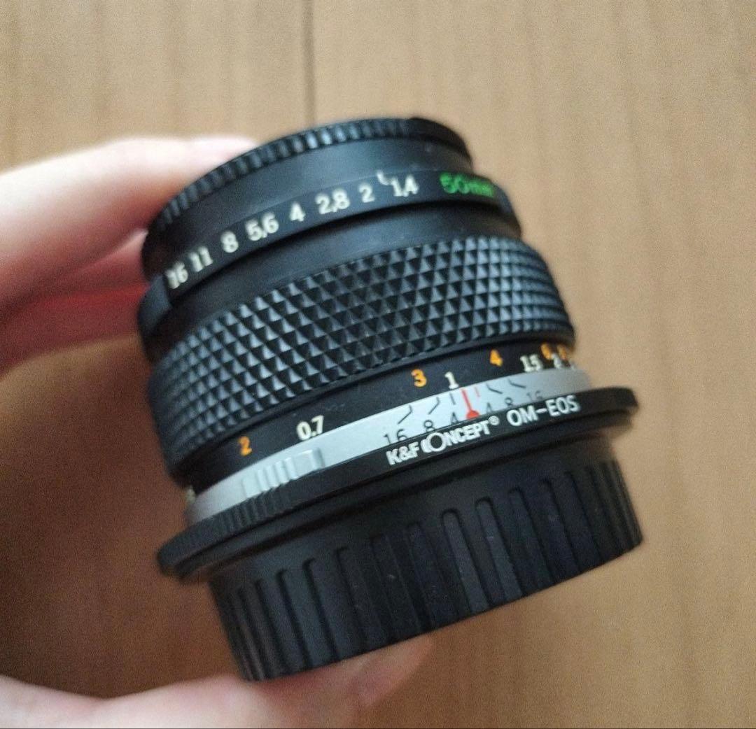 OLYMPUSオールドレンズG.ZUIKO 1:1.4 f50mm