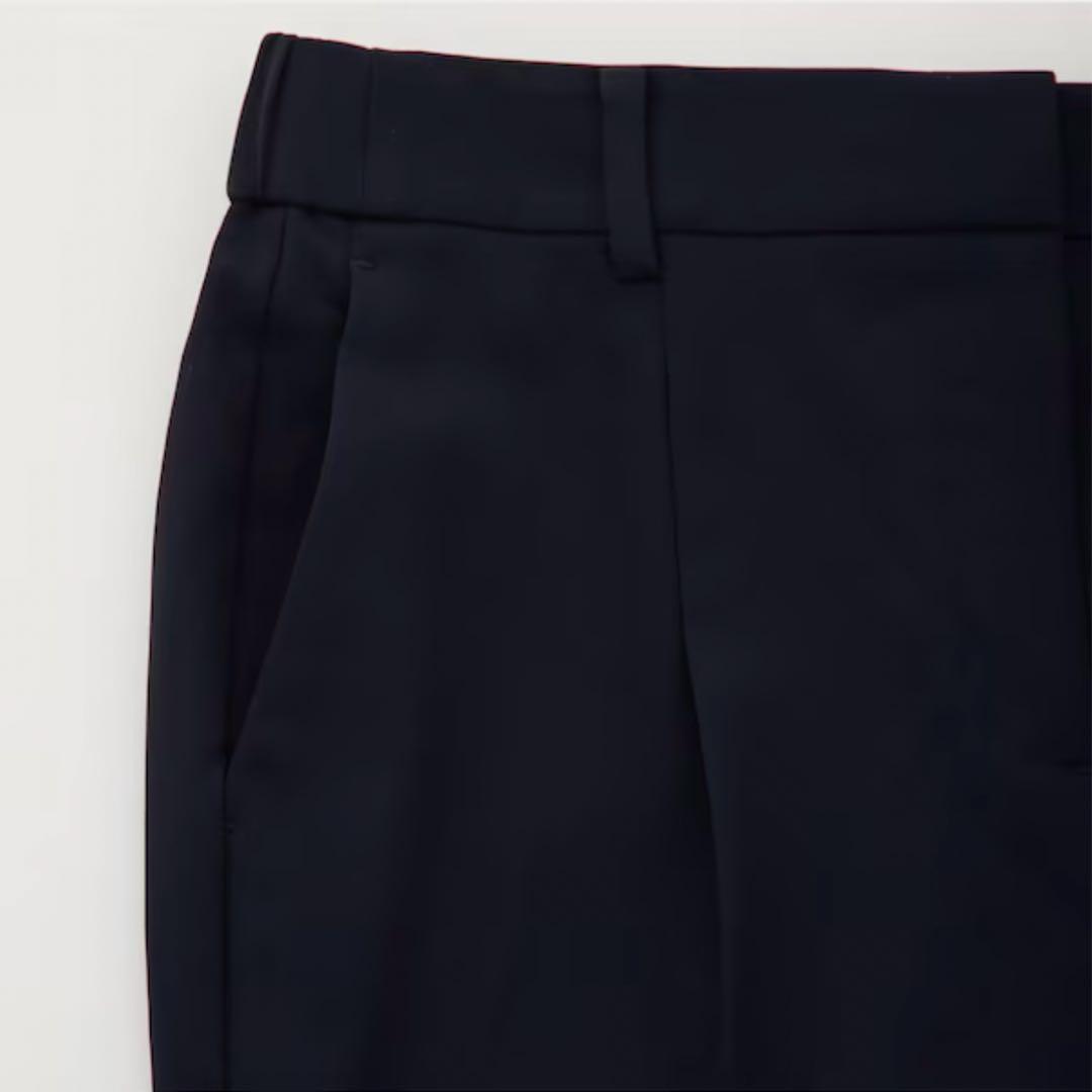 PLST ノーカラー　スーツ　コンフォートリュクス　カラーレスジャケット　パンツ