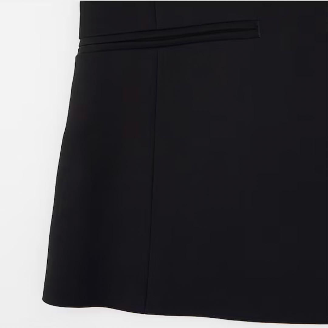 PLST ノーカラー　スーツ　コンフォートリュクス　カラーレスジャケット　パンツ