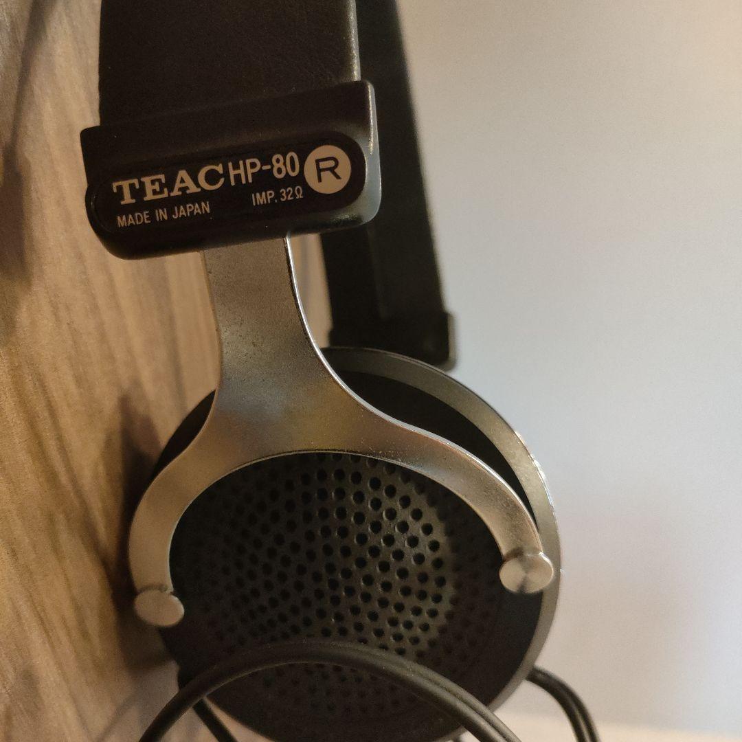 【値下げしました】TEAC HP-80　有線ヘッドフォン　ビンテージ